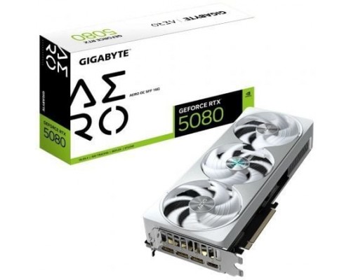Gigabyte VGA NVIDIA RTX 5080 AERO OC 16GB DDR7